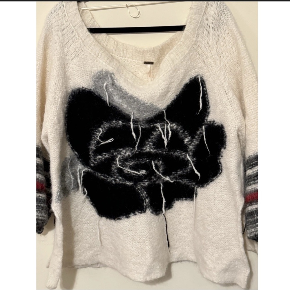 Free People Last Rose Sweater size XS/S - Picture 4 of 11